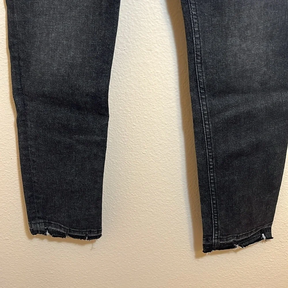 NWT Gap Sky High Skinny Ankle Raw Hem Denim Jeans